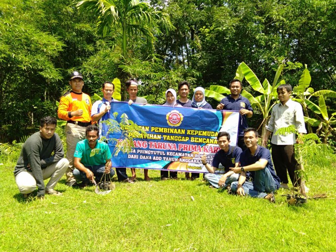 Antisipasi Bencana, Karang Taruna Prima Karya Desa Pringtutul Latih Pemuda Tanggap Bencana.