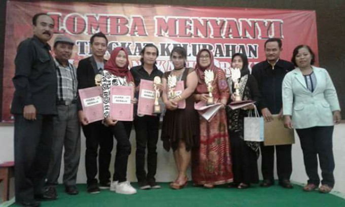 Lomba Menyanyi Tingkat Kelurahan Kebumen